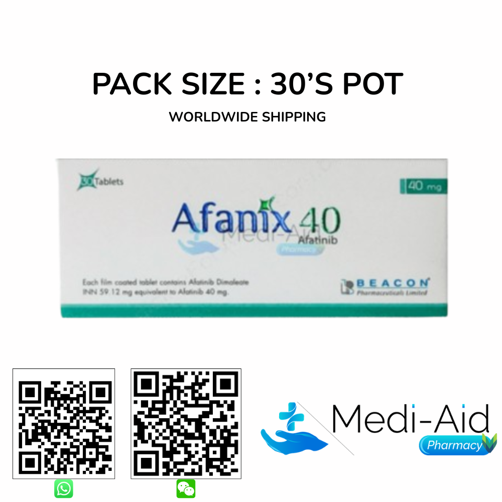 Buy Afanix 40 MG (Afatinib) - Mediaid pharmacy Online
