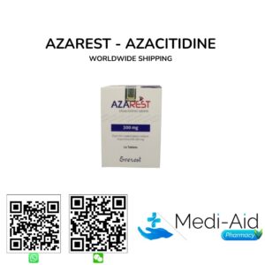 Buy Azarest 300MG (Azacitidine) - Mediaid pharmacy