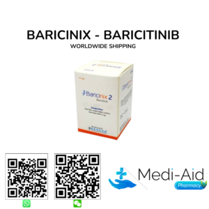 Buy Baricinix 2MG & 4MG (Baricitinib) - Mediaid pharmacy