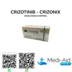 Buy Crizotinib 250MG (Crizonix) - Mediaid pharmacy