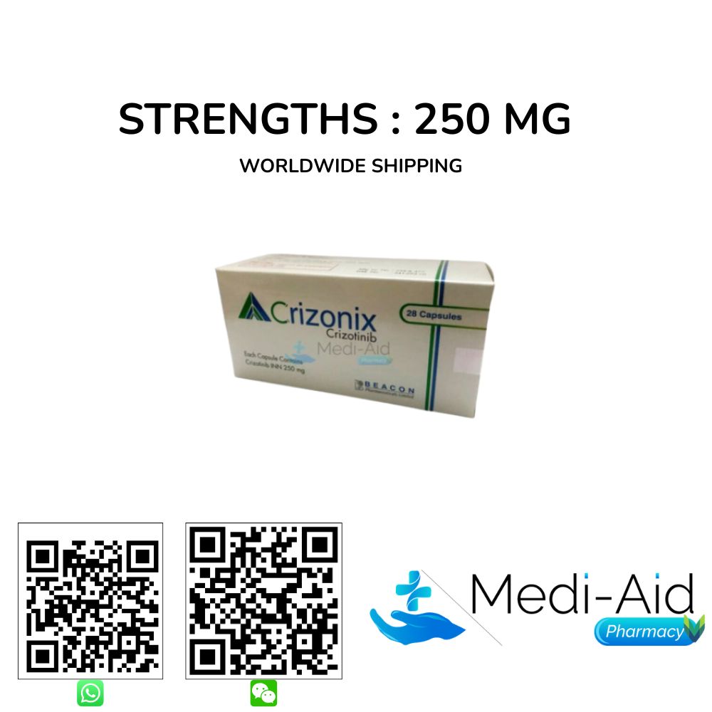 Buy Crizotinib 250MG (Crizonix) - Mediaid pharmacy Bangladesh