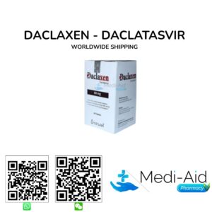 Buy Daclaxen 60 MG (Daclatasvir) - Mediaid pharmacy