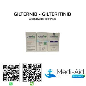 Buy Gilternib 40 MG (Gilteritinib) - Mediaid pharmacy
