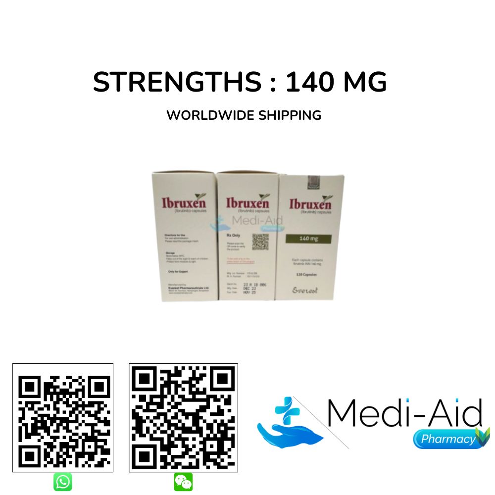 Buy Ibruxen 140 MG (Ibrutinib) - Mediaid pharmacy Bangladesh