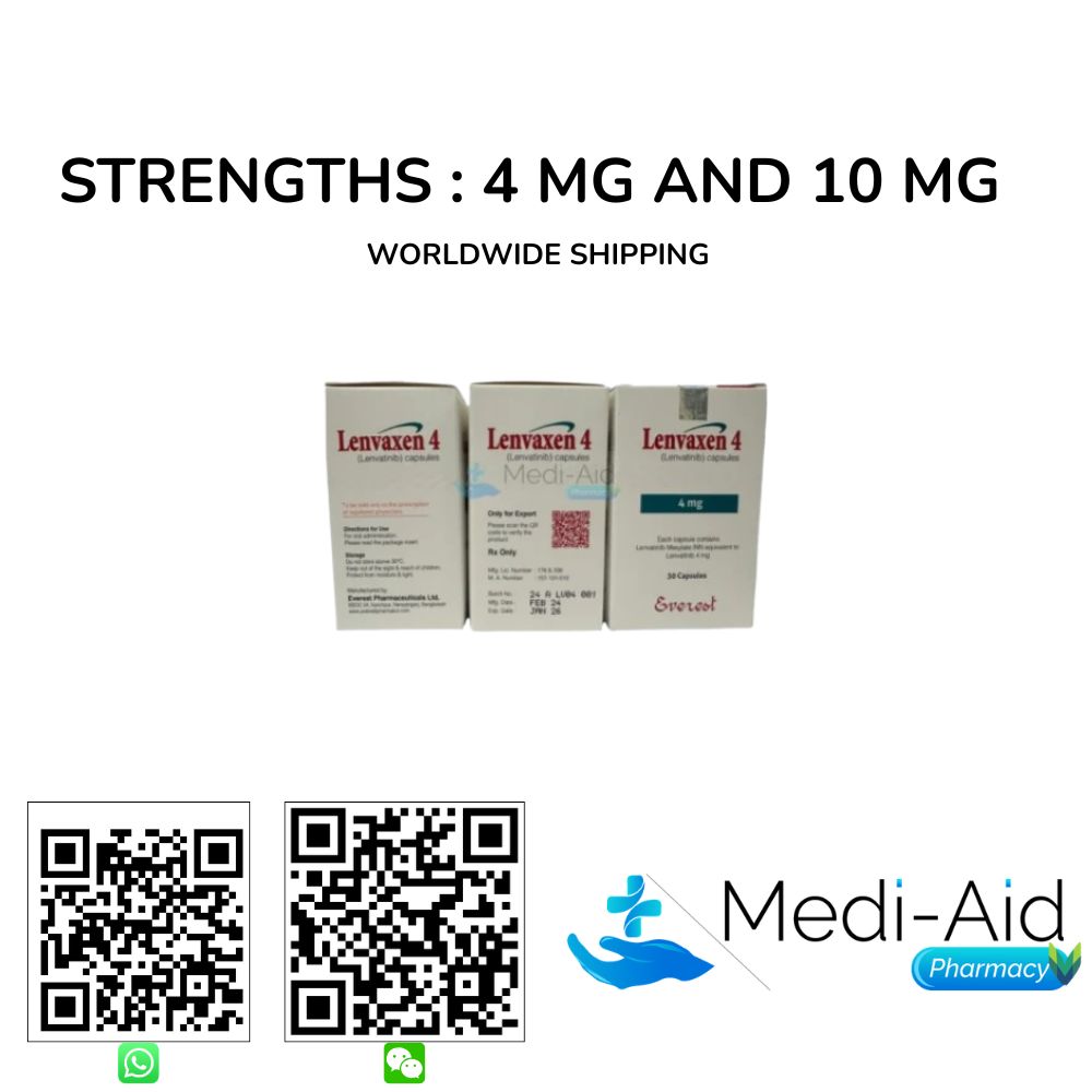 Buy Lenvaxen 4 MG And 10 MG (Lenvatinib) - Mediaid pharmacy Bangladesh