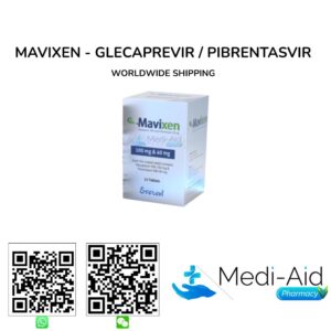 Buy Mavixen 100 MG _ 40 MG (Glecaprevir _ Pibrentasvir ) - Mediaid pharmacy