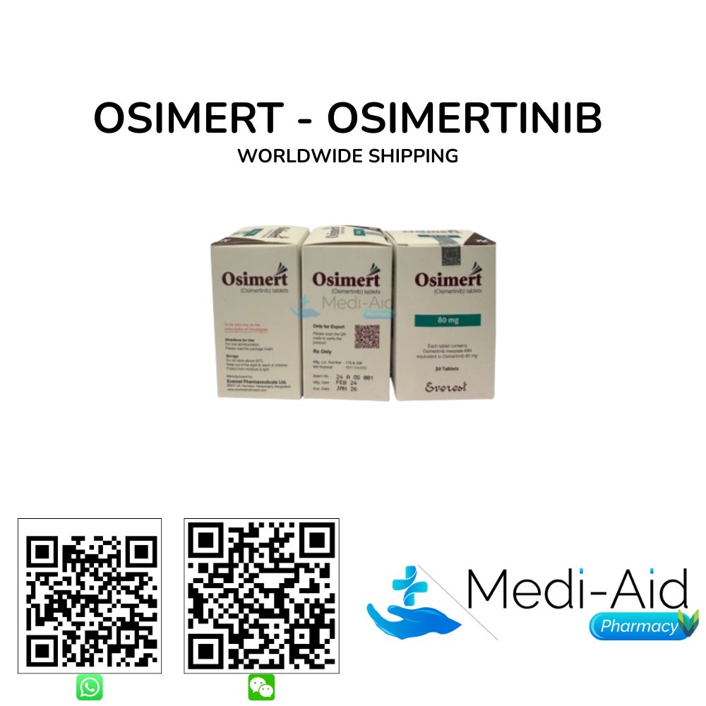 Buy Osimert 80 MG (Osimertinib) - Mediaid pharmacy