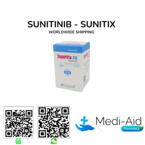 Buy Sunitinib 50 MG (Sunitix) - Mediaid pharmacy