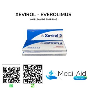 Buy Xevirol 5 MG (Everolimus) - Mediaid pharmacy