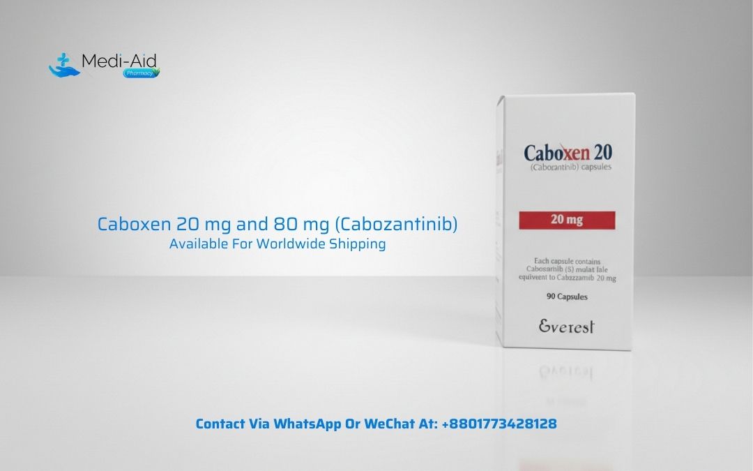 Caboxen 20 Mg And 80 Mg (Cabozantinib) Price & Uses