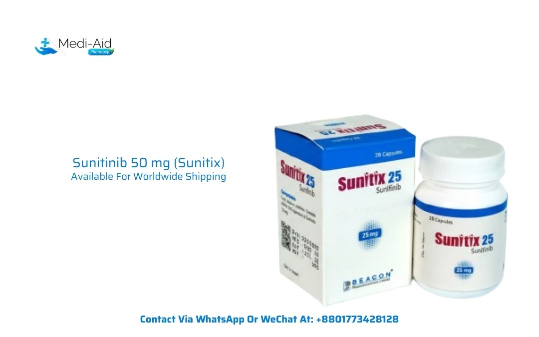 Sunitinib 50 Mg (Sunitix) Price, Uses & Buy Online