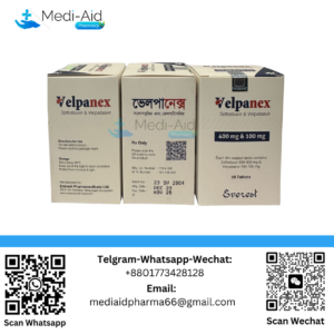 Velpanex 400 mg and 100 mg (Sofosbuvir)