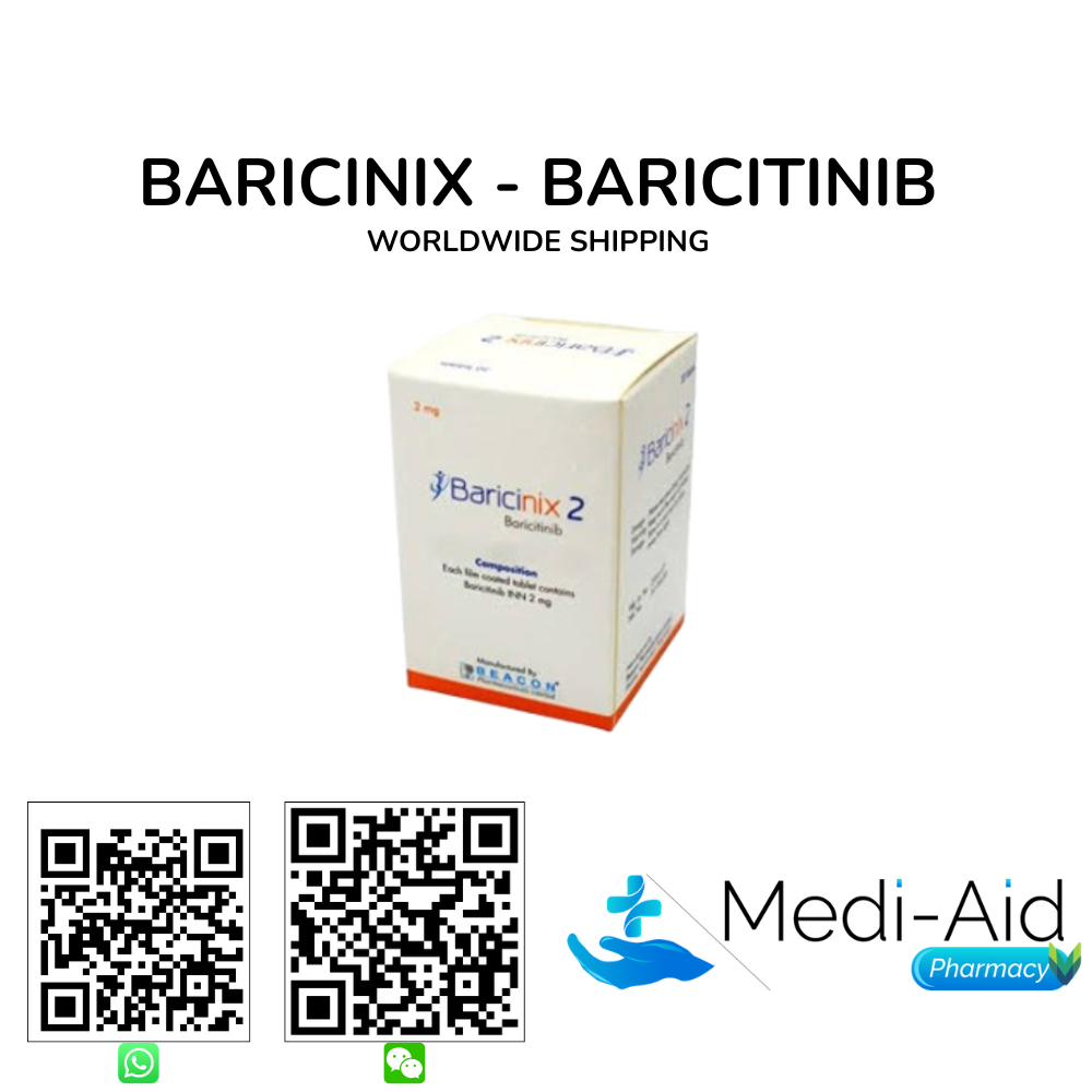 Baricinix 2 MG & 4 MG medicine packaging