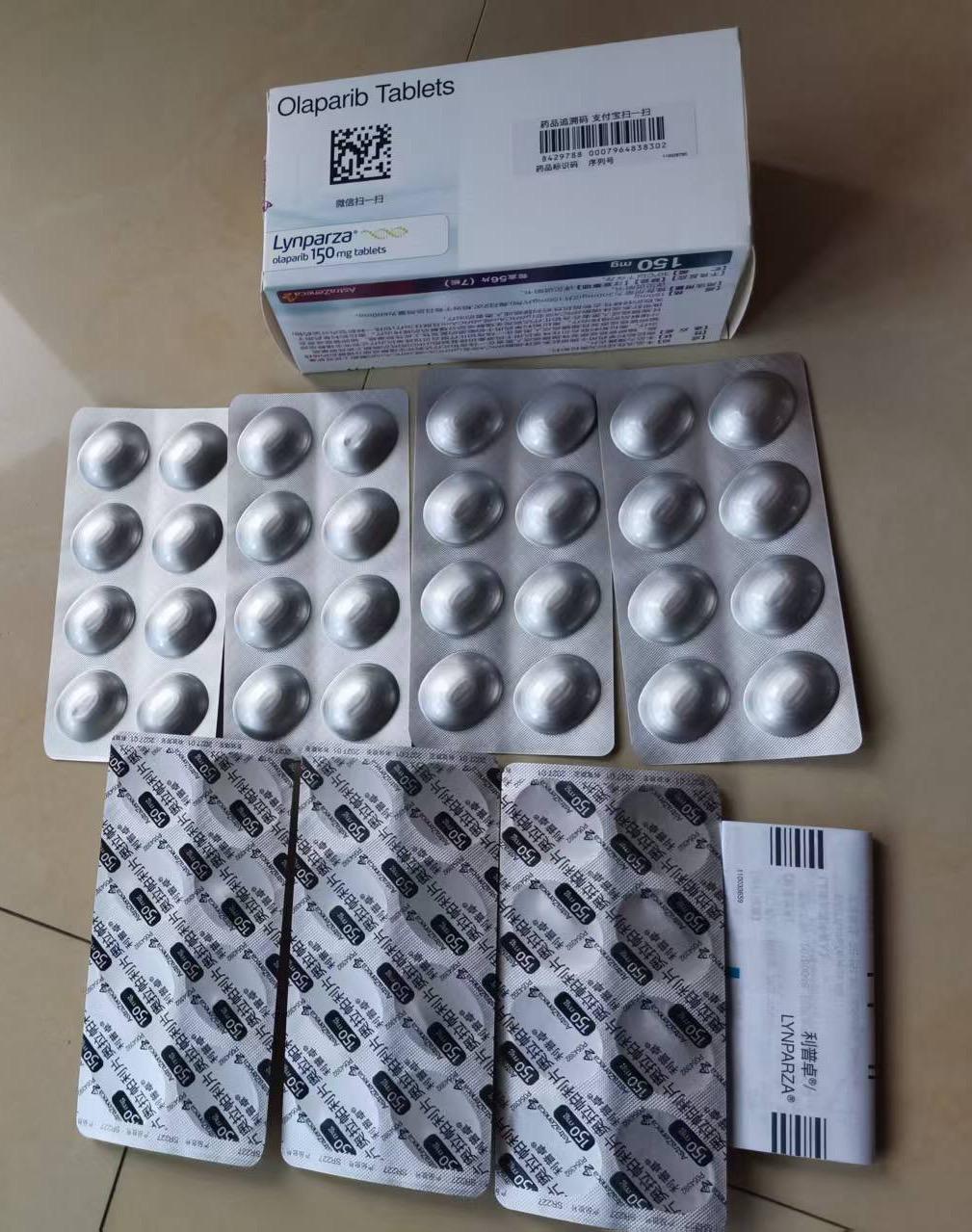 Lynparza 150 MG medicine packaging