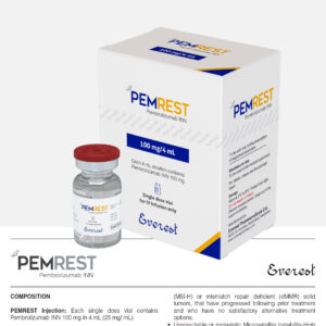 Pemrest 100 MG/4 mL (Pembrolizumab)