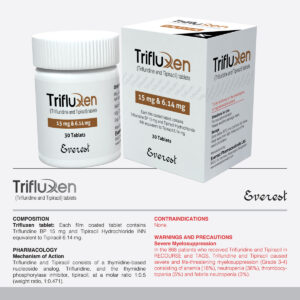 Trifluxen 15 MG/6.14 MG (Trifluridine + Tipiracil)